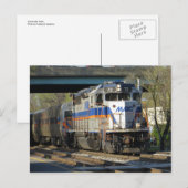 Carte Postale Train (Devant / Derrière)