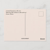 Carte Postale Train à chameaux à Keren Érythrée (Dos)