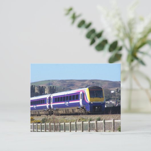 Carte Postale Train à conteneurs (Debout devant)