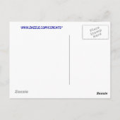 Carte Postale Train à conteneurs (Dos)