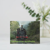 Carte Postale Train à Melbourne, Australie (Debout devant)