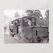 CARTE POSTALE TRAIN À VAPEUR (Devant)