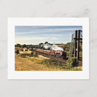 Carte Postale Train à vapeur à la campagne (4022)