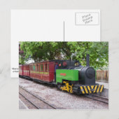 Carte Postale Train à vapeur à Leighton Buzzard (Devant / Derrière)