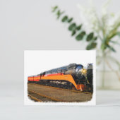 Carte Postale Train à vapeur SP (Debout devant)