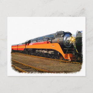 Carte Postale Train à vapeur SP