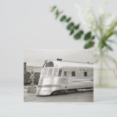 Carte Postale Train aérodynamique Zephyr, 1939 (Debout devant)