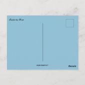 Carte Postale Train au Pérou (Dos)