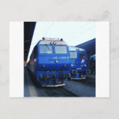 Carte Postale Train bulgare. (Devant)