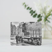 Carte Postale Train-chef de train Adirondack Pittoresque (Debout devant)