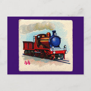 Carte Postale train choo choo