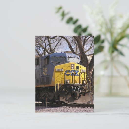 Carte Postale Train CSX (Debout devant)