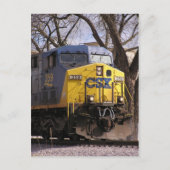 Carte Postale Train CSX (Devant)