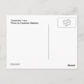 Carte Postale Train de banlieue (Dos)