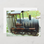 Carte Postale Train de boîtes aux lettres (Devant / Derrière)
