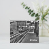 Carte Postale Train de Chicago (Debout devant)