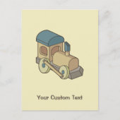 Carte Postale Train de jouets (Devant)
