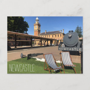 Carte Postale train de la douane