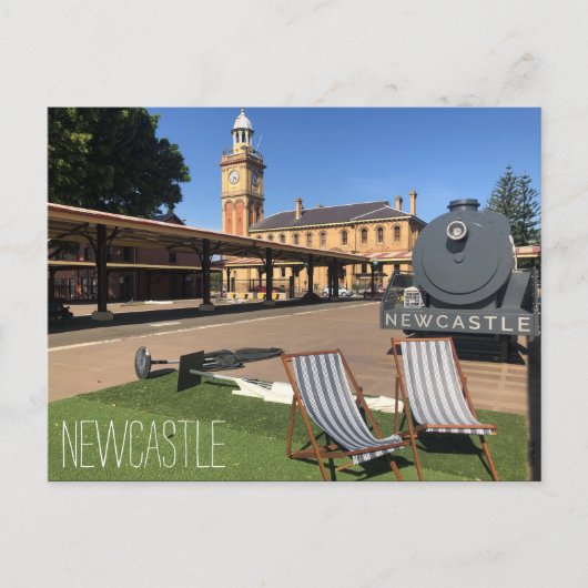 Carte Postale train de la douane (Devant)