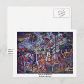 Carte Postale Train De L'Épiphanie Par Gozzoli Benozzo (Devant / Derrière)