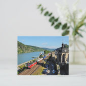 Carte Postale Train de marchandises à Oberwesel (Debout devant)