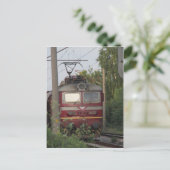 Carte Postale Train de marchandises bulgare (Debout devant)