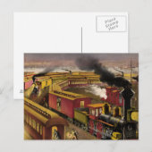 Carte Postale Train de nuit TEE (Devant / Derrière)