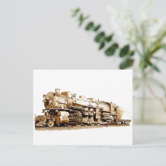 Carte Postale Train de Wabash (Debout devant)