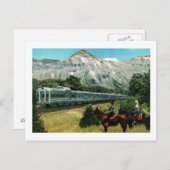 Carte Postale Train Denver Zephyr (Devant / Derrière)