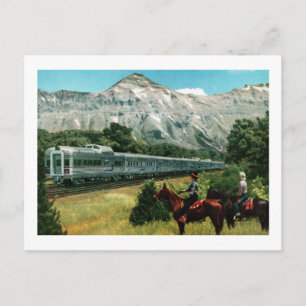Carte Postale Train Denver Zephyr