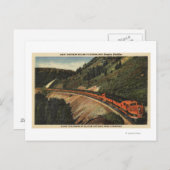 Carte Postale Train Empire Builder (Devant / Derrière)