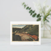 Carte Postale Train Empire Builder (Debout devant)