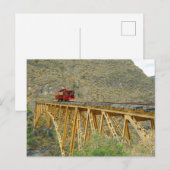 Carte Postale Train Équateur (Devant / Derrière)