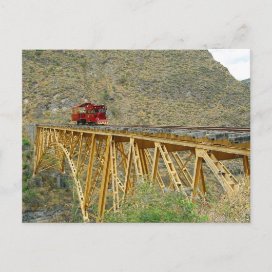 Carte Postale Train Équateur (Devant)