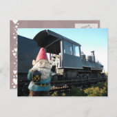 Carte Postale Train Gnome (Devant / Derrière)