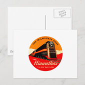 Carte Postale Train Hiawathas (Devant / Derrière)