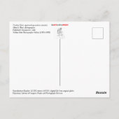 Carte Postale Train Le Long Du Truckee River (Dos)