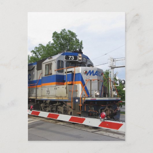 Carte Postale Train MARC (Devant)