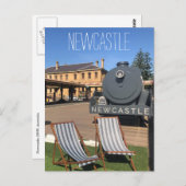 Carte Postale train newcastle (Devant / Derrière)