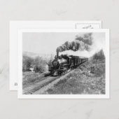 Carte Postale Train North Coast Limited à proximité (Devant / Derrière)