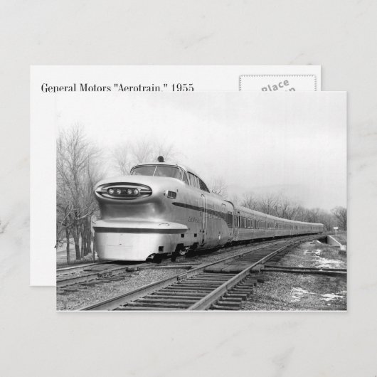 Carte Postale Train of the Future ! (Devant / Derrière)