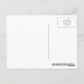 Carte Postale Train père Noël Fe (Dos)