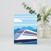 Carte Postale Train rapide (Debout devant)