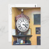 CARTE POSTALE TRAIN STATIONS (Devant / Derrière)