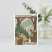 Carte Postale Train sur le pont, Graubünden, Suisse (Debout devant)