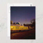 Carte Postale Train Union Pacific dans le Vieux Sacramento (Devant / Derrière)