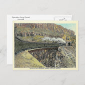 Carte Postale Train vintage Arizona (Devant / Derrière)