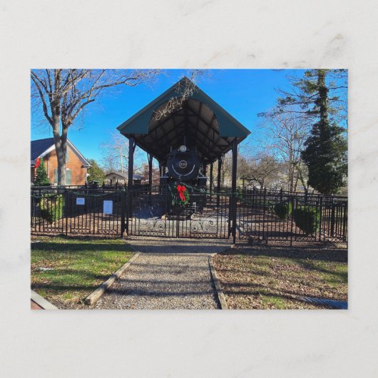 Carte Postale Train Virginia Creeper Trail (Devant)