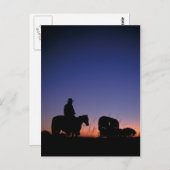 Carte Postale Train Wagon (Devant / Derrière)