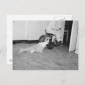 Carte Postale traîné derrière (Devant / Derrière)